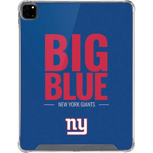 NFL New York Giants Team Motto iPad Pro 12.9in (2020) Clear Case