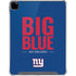 NFL New York Giants Team Motto iPad Pro 12.9in (2020) Clear Case