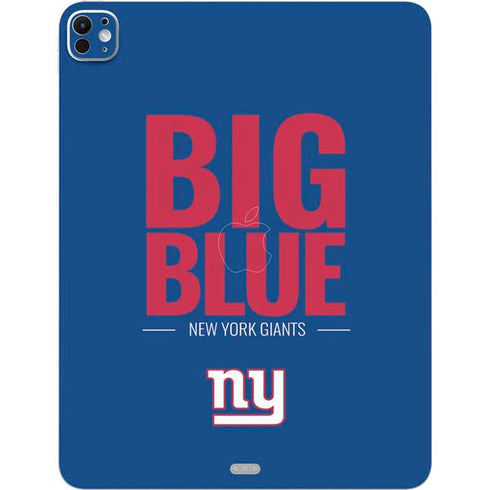 NFL New York Giants Team Motto iPad Pro 13in M4 (2024) Skin