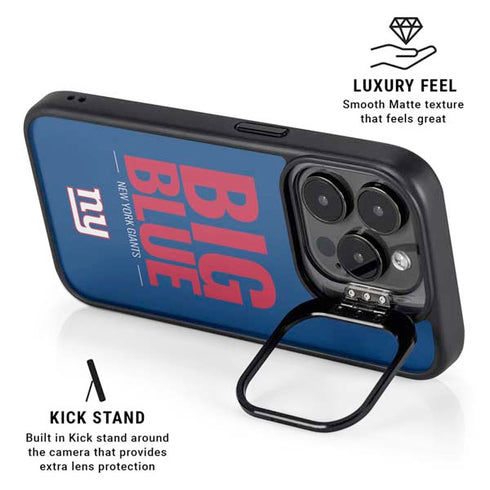 NFL New York Giants Team Motto iPhone 14 Pro Kickstand Case