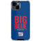NFL New York Giants Team Motto iPhone 15 Clear Case