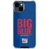 NFL New York Giants Team Motto iPhone 15 Clear Case