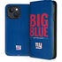 NFL New York Giants Team Motto iPhone 15 Folio Case