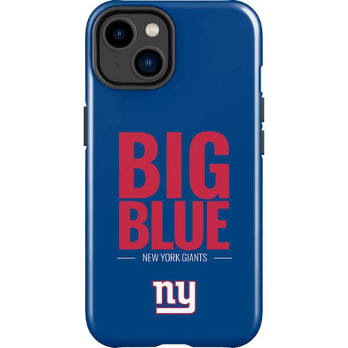 NFL New York Giants Team Motto iPhone 15 Impact Case