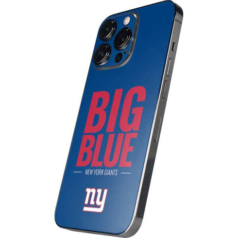 NFL New York Giants Team Motto iPhone 15 Pro Max Skin
