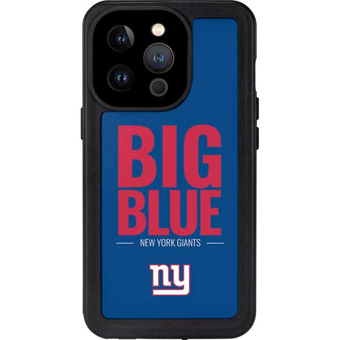 NFL New York Giants Team Motto iPhone 15 Pro Waterproof Case