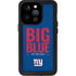 NFL New York Giants Team Motto iPhone 15 Pro Waterproof Case