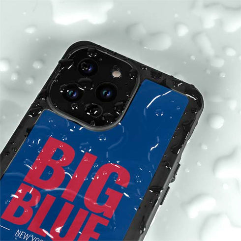 NFL New York Giants Team Motto iPhone 15 Pro Waterproof Case