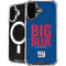 NFL New York Giants Team Motto iPhone 16 MagSafe Case