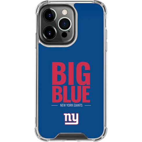 NFL New York Giants Team Motto iPhone 16 Pro Clear Case