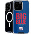 NFL New York Giants Team Motto iPhone 16 Pro MagSafe Case