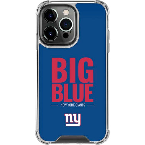 NFL New York Giants Team Motto iPhone 16 Pro Max Clear Case