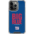 NFL New York Giants Team Motto iPhone 16 Pro Max Clear Case