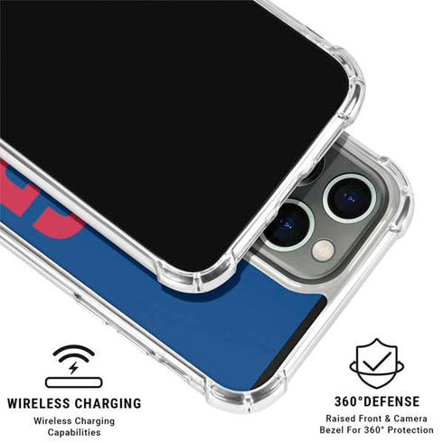 NFL New York Giants Team Motto iPhone 16 Pro Max Clear Case