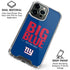 NFL New York Giants Team Motto iPhone 16 Pro Max Clear Case