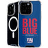 NFL New York Giants Team Motto iPhone 16 Pro Max MagSafe Case