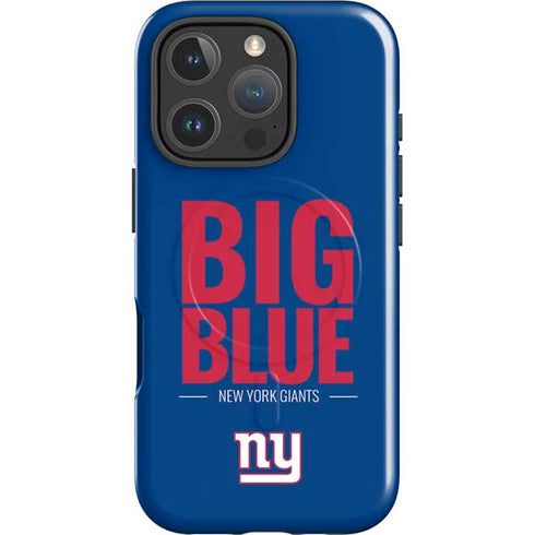 NFL New York Giants Team Motto iPhone 16 Pro Max Magsafe Impact Case