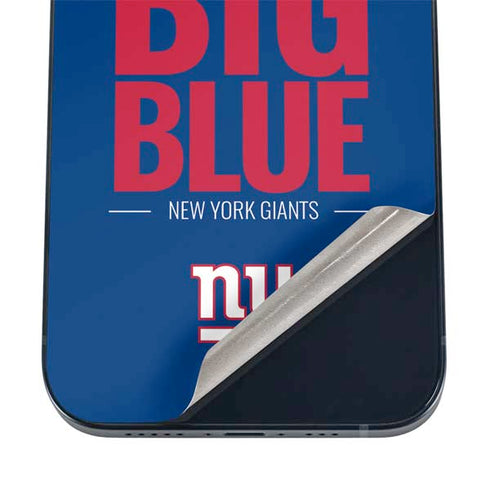 NFL New York Giants Team Motto iPhone 16 Skin