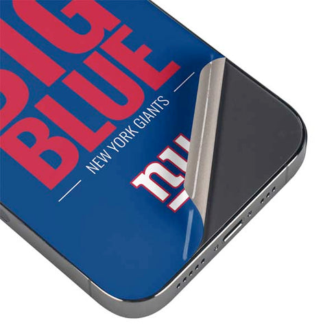 NFL New York Giants Team Motto iPhone 16e Skin