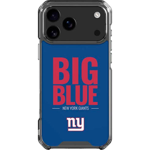 NFL New York Giants Team Motto iPhone 18 Pro Max Clear Case