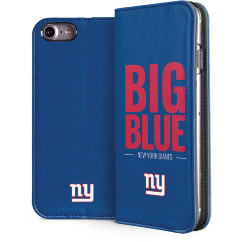 NFL New York Giants Team Motto iPhone 8 Folio Case