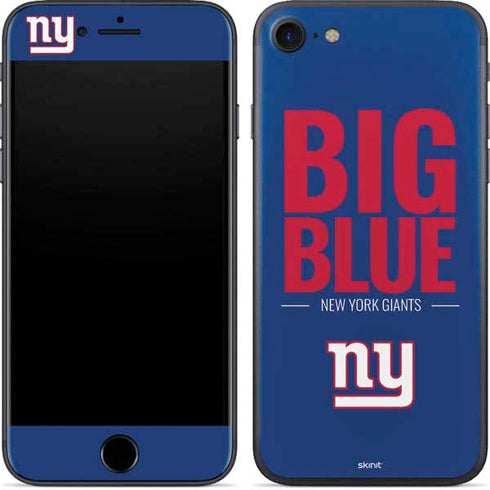 NFL New York Giants Team Motto iPhone 8 Skin