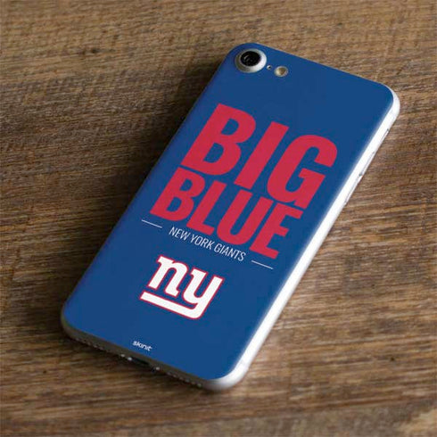 NFL New York Giants Team Motto iPhone 8 Skin