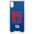 NFL New York Giants Team Motto iPhone XS Clear Case