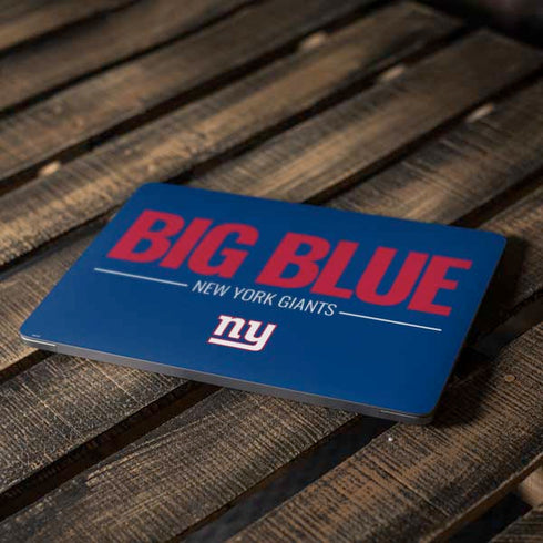 NFL New York Giants Team Motto Apple MacBook Air Skin