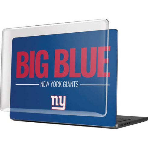 NFL New York Giants Team Motto MacBook Pro 14in (2021-24) Case plus Skin