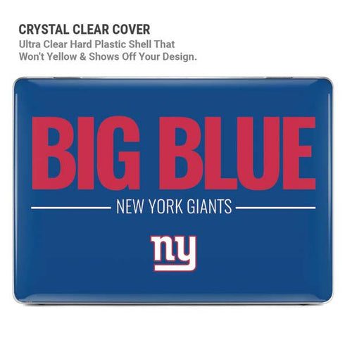 NFL New York Giants Team Motto MacBook Pro 14in (2021-24) Case plus Skin