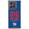 NFL New York Giants Team Motto Moto G 5G (2025) Clear Case