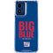 NFL New York Giants Team Motto Moto G 5G (2024) Clear Case