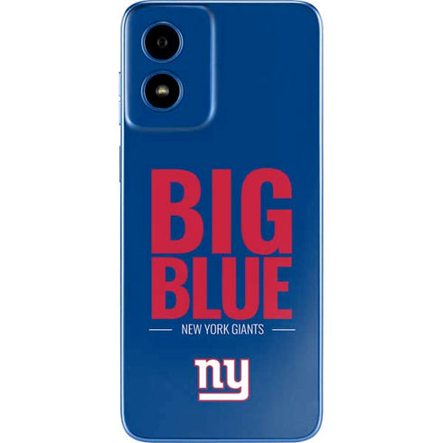 NFL New York Giants Team Motto Moto G Play 4G (2024) Skin