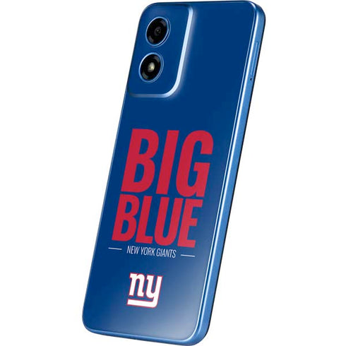 NFL New York Giants Team Motto Moto G Play 4G (2024) Skin