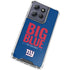 NFL New York Giants Team Motto Moto G Stylus 5G (2025) Clear Case