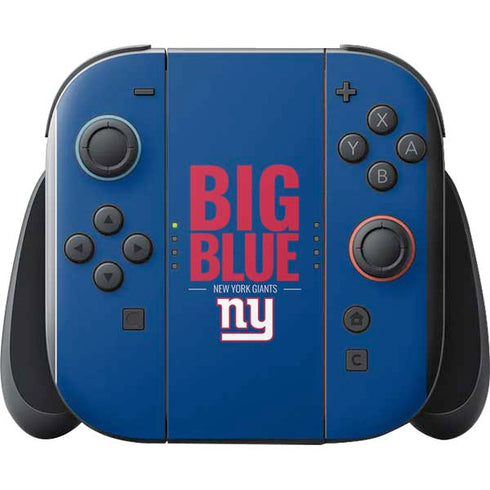 NFL New York Giants Team Motto Nintendo Switch 2 (2025) with Joy-Con Skin