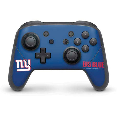 NFL New York Giants Team Motto Nintendo Skins