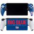 NFL New York Giants Team Motto PlayStation Portal Remote Player Skin