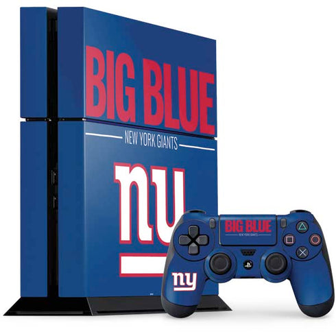 NFL New York Giants Team Motto PlayStation PS4 Skins