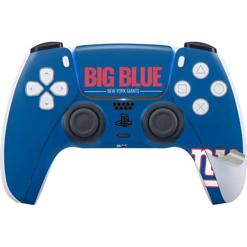 NFL New York Giants Team Motto PS5 Pro Disk Bundle Skin