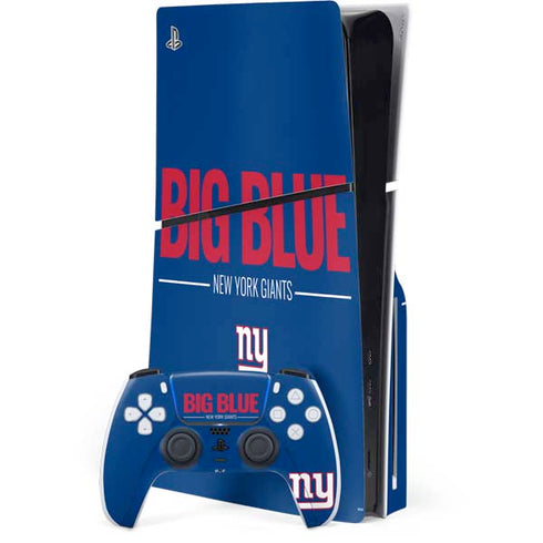 NFL New York Giants Team Motto PlayStation PS5 Skins