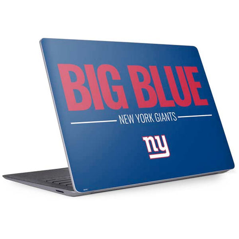NFL New York Giants Team Motto Surface Laptop 3 13.5in Skin