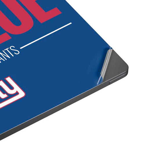 NFL New York Giants Team Motto Surface Laptop 7 15in Skin