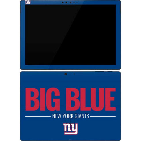NFL New York Giants Team Motto Surface Pro 7 Skin