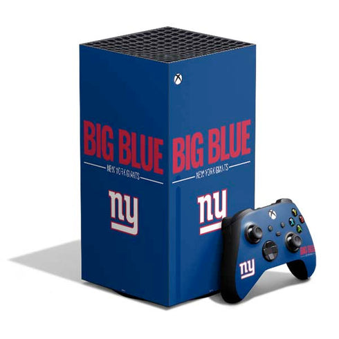 NFL New York Giants Team Motto XBox Series X Digital Edition Bundle Skin
