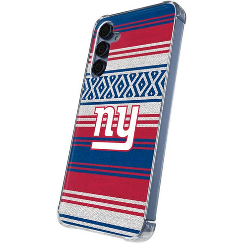 NFL New York Giants Trailblazer Galaxy A35 5G Clear Case