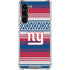 NFL New York Giants Trailblazer Galaxy S24 FE Clear Case