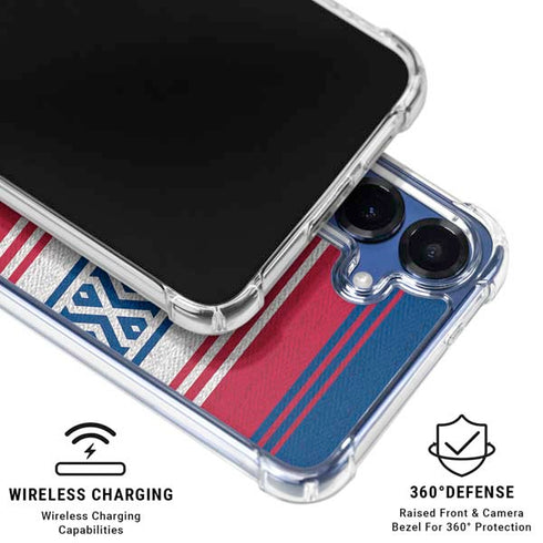 NFL New York Giants Trailblazer Galaxy S25 Plus Clear Case