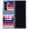 NFL New York Giants Trailblazer Galaxy Z Fold5 5G Clear Case